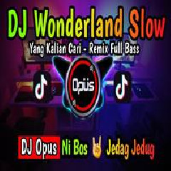 Dj Opus - Dj Wonderland Slow Jedag Jedug Remix Full Bass Terbaru 2022